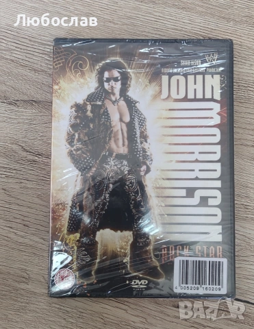 WWE John Morrison Rock Star DVD – оригинален 
