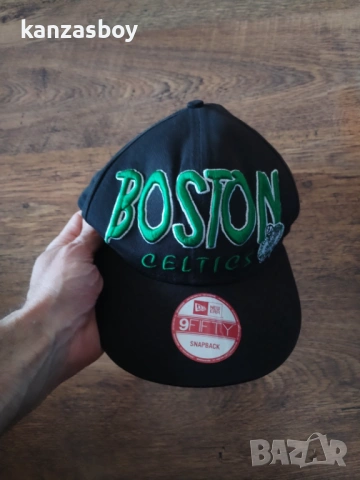New Era Boston Celtics - мъжка колекционерска шапка 100% оригинал универсален размер