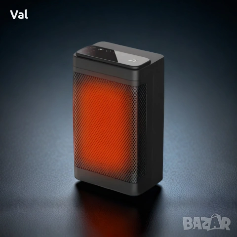 Керамичен нагревател HotVex ceramic heater 1500 W + Дистанционно, снимка 2 - Отоплителни печки - 54992577