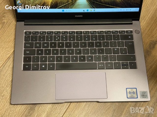 huawei matebook D14 Core i5-10210U/8RAM/256SSD/Full HD, снимка 2 - Лаптопи за дома - 54984253