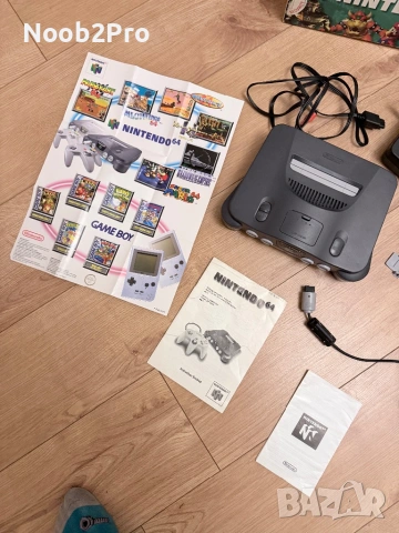Nintendo N64 – Boxed (В кутия) – Отлично състояние, снимка 2 - Nintendo конзоли - 54240042