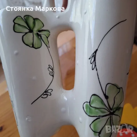 Двойна ваза-Готланд-Швеция, снимка 7 - Вази - 55657096