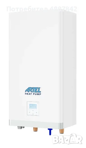 Термопомпа ARTEL Италия 12 или 16 KW, R410, снимка 2 - Климатици - 55314194