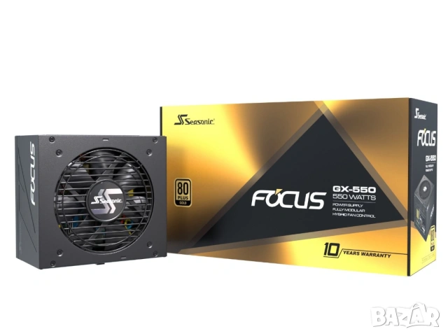 Захванване Seasonic Focus GX-550, снимка 5 - Захранвания и кутии - 54450400