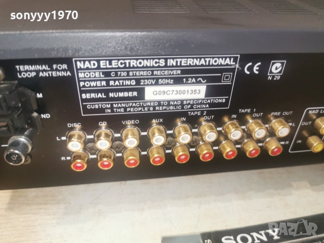 NAD MODEL C730 RECEIVER-ВНОС SWISS 1207261051L4, снимка 16 - Ресийвъри, усилватели, смесителни пултове - 55247580