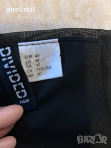 Ефектна пола с пайети H&M – размер EUR 40, снимка 2 - Поли - 54990831