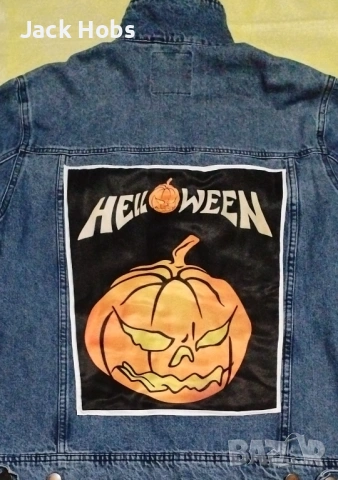 Хелоуин /метъл яке с нашивки 