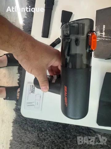 мини прахосмукачка за кола Sealight, снимка 4 - Аксесоари и консумативи - 55608691