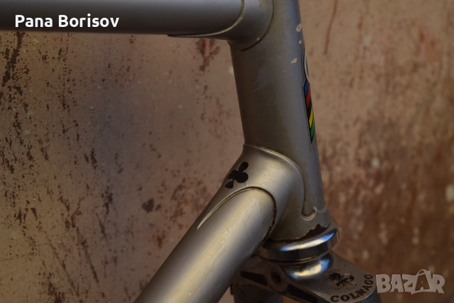 Ретро Шосейна Рамка Colnago Super, Columbus SL, 70те години, снимка 5 - Части за велосипеди - 55264670
