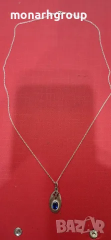Сребърна верижка, снимка 2 - Колиета, медальони, синджири - 55362326