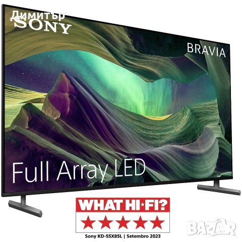 Телевизор LED Sony BRAVIA 75X85L, 75"(189 см), Smart Google TV, снимка 2 - Телевизори - 55202285