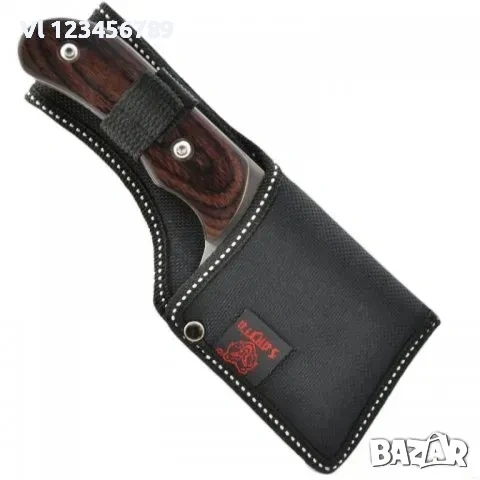 Ловен сатър SANJIA K-87 -компактен,много як , снимка 5 - Ножове - 53978094