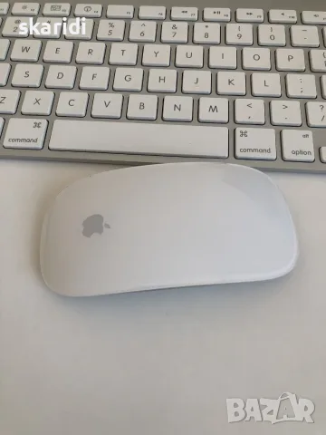 Оригинални мишка Apple Magic Mouse (A1296) и клавиатура Apple Wireless Keyboard (A1255), снимка 2 - Аксесоари за Apple - 55475745
