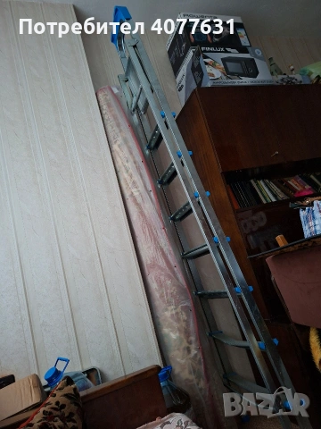 алуминиева стълба, височина 2,50 м., снимка 3 - Други ремонти - 54888874