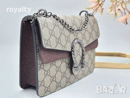 Gucci Нова Дамска Кожена Чанта Гучи Различни Цветове , снимка 11 - Чанти - 55173344