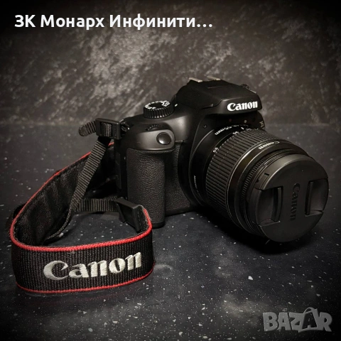 Фотоапарат Canon EOS 4000D с 2 обектива 