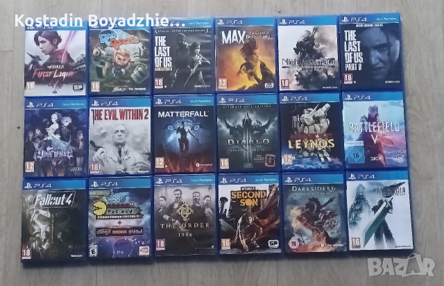 PS4 игри