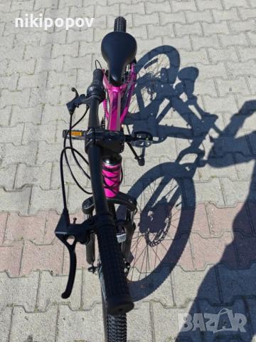BG Алуминиев велосипед 20" MARTY розов, снимка 6 - Велосипеди - 54334584