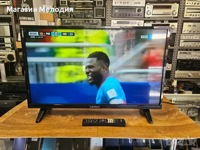 32" Смарт Телевизор Crown 32NV66WS – Компактен и икономичен Android Smart TV, снимка 3 - Телевизори - 55405819