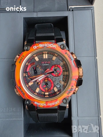Casio G-Shock MT-G 40th Anniversary Flare Red (MTG-B3000FR-1A), снимка 2 - Мъжки - 55145719