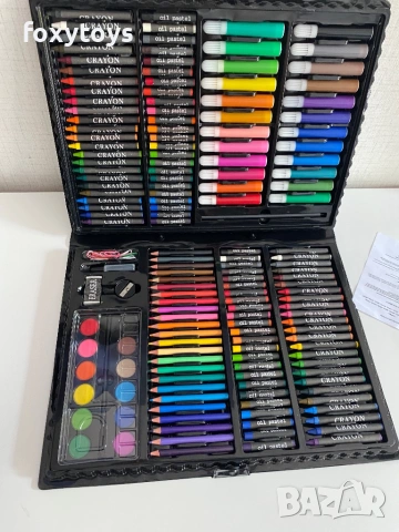 Комплект за рисуване в куфар 168 части, снимка 7 - Рисуване и оцветяване - 54283043