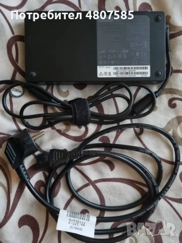 Зарядно за лаптоп Lenovo 20V 11.5A 230W (slim tip) правоъгълна букса, снимка 3 - Части за лаптопи - 54331421