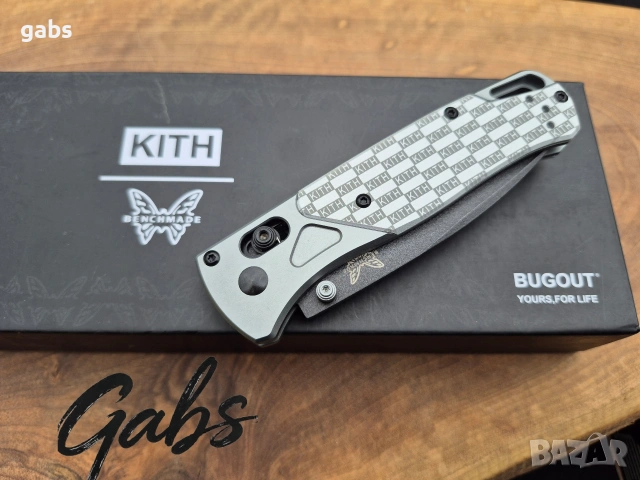 Сгъваем нож Benchmade Kiht Bugout 535-09,NEW 2025, снимка 14 - Ножове - 54485573