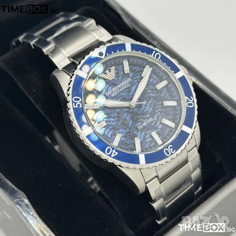 Emporio Armani AR60059 Diver Meccanico, снимка 3 - Мъжки - 55211546