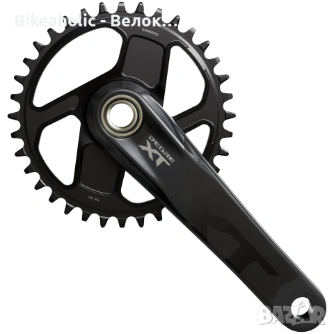 Курбели Shimano Deore XT FC-M8200 165mm Hollowtech II + Shimano Deore XT SM-CRM86 DM 30T 12sp, снимка 2 - Части за велосипеди - 55139281