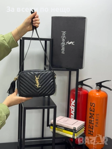 Yves Saint Laurent Дамска Чанта С Дълга Дръжка За През Рамо - Различни Цветове Код SK1398, снимка 6 - Чанти - 54446781