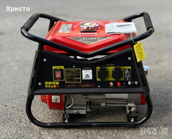 ГАРАНЦИОНЕН!!! Бензинов генератор за ток RAIDER RD-GG06, 2.8kW  