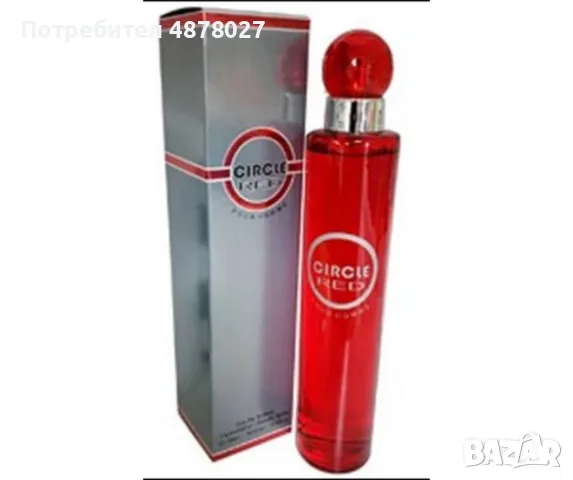 Парфюм за мъже и жени M-CIRCLE RED – Версия на PERRY ELLIS 360 RED 100мл, снимка 5 - Унисекс парфюми - 55513057