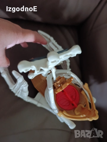 2015 Fisher Price Imaginext Били Боунс Лодка Скелет Пиратски кораб, снимка 3 - Фигурки - 55056476
