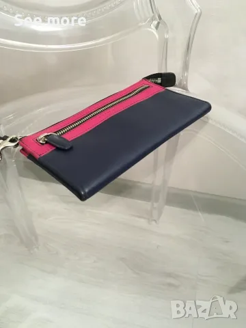 COACH портфейл/клъч естествена кожа, снимка 5 - Чанти - 52552122