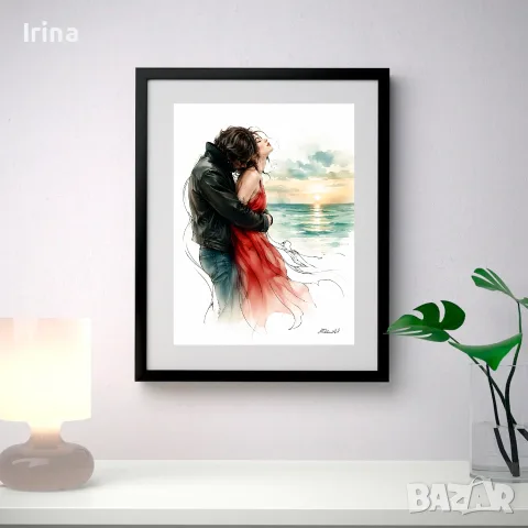 Страст. (digital watercolor painting), снимка 2 - Картини - 55393301