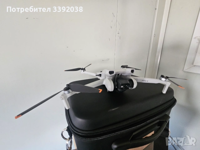 Продавам DJI Mini 3 (Чисто нов, 2г. гаранция + DJI Care) + Чанта и 128GB карта, снимка 4 - Дронове и аксесоари - 54600645