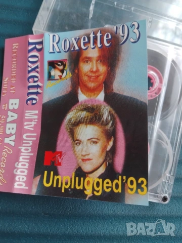 Roxette - M'TV Unplugged - аудио касета музика