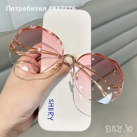 Дамски слънчеви очила+ подарък калъфче. , снимка 6 - Слънчеви и диоптрични очила - 54682915