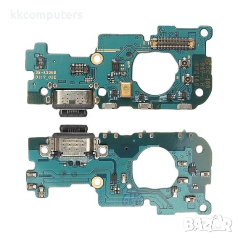 Конектор зареждане за SAMSUNG A336 Galaxy A33 на платка с микрофон и компоненти Original