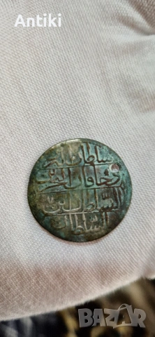 турска сребърна монета , снимка 2 - Нумизматика и бонистика - 54199017