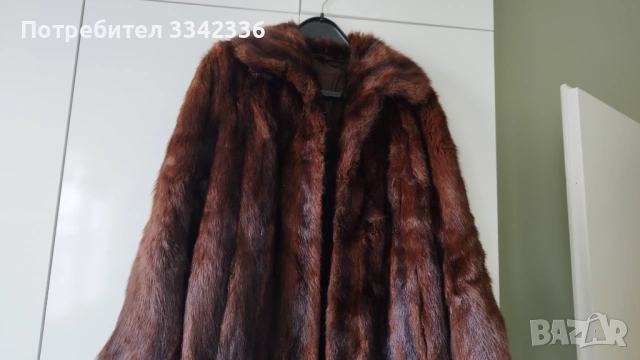 Дамско палто - Кафяво, снимка 4 - Палта, манта - 54356242