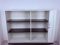 Шкаф / етажерка за офис и дома с ролетна врата pvc – немско качество  обзавеждане;, снимка 7