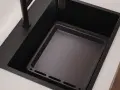 К-т Мивка Рига 60 със Смесител Flex 6020 и Класически сифон Дозатор Аксесоари Промо Черна  -28% Ново, снимка 4