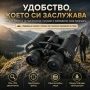 Бинокъл Bushnell 10-70х70 за къмпинг лов риболов туризъм палатка птици животни бушнел монокъл спорт, снимка 6