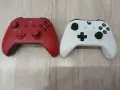 Оригинални безжични контролери Xbox Wireless Controller (червен и бял), снимка 1