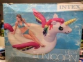 Огромен надуваем остров Еднорог INTEX Mega Unicorn – Като НОВ!, снимка 1