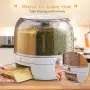 Диспенсър за зърнени храни с 6 отделения! , снимка 3