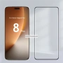 Honor Magic 8 Pro / 3D ЦЯЛО ЛЕПИЛО Извит стъклен протектор за екран, снимка 4