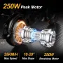 Чисто нов сгъваем  Електрически велосипед C3 - сменяема Мощна батерия 48 V 15 Ah,, снимка 4