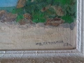 Продавам маслена картина "Морски пейзаж" – Ив. Кателиев, снимка 3
